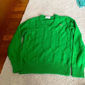 Womens Lacoste sweater medium